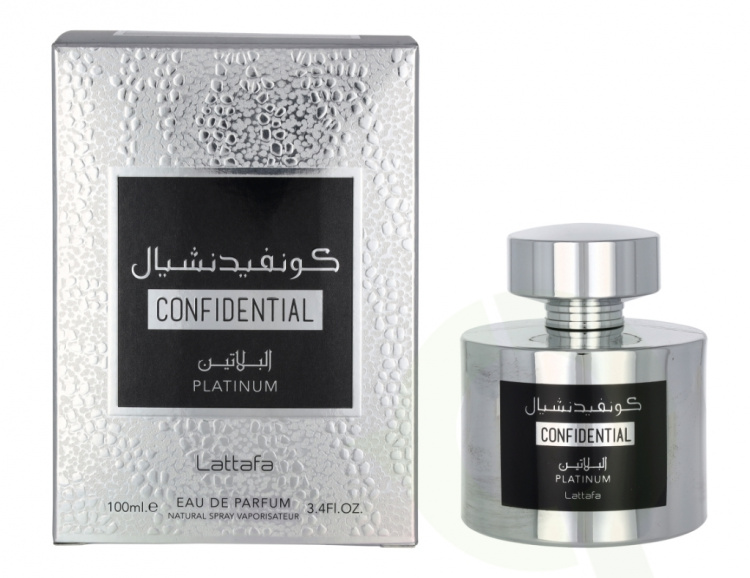 Lattafa Confidential Platinum Edp Spray 100 ml