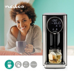 Nedis Heetwaterdispenser | 2600 W | 2.7 l | Aluminium / Zwart Nedis Heetwaterdispenser | 2600 W | 2.7 l | Aluminium / Zwart