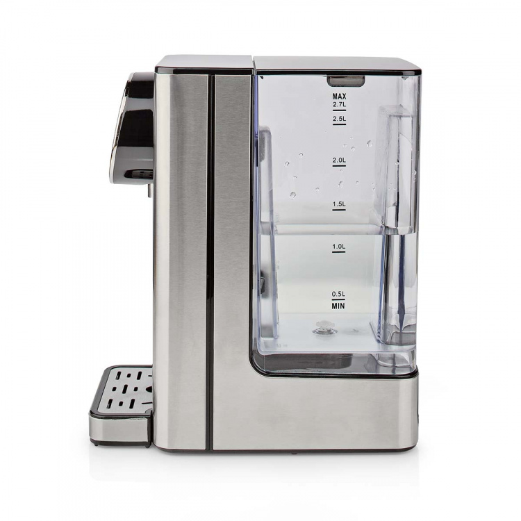 Nedis Heetwaterdispenser | 2600 W | 2.7 l | Aluminium / Zwart Nedis Heetwaterdispenser | 2600 W | 2.7 l | Aluminium / Zwart