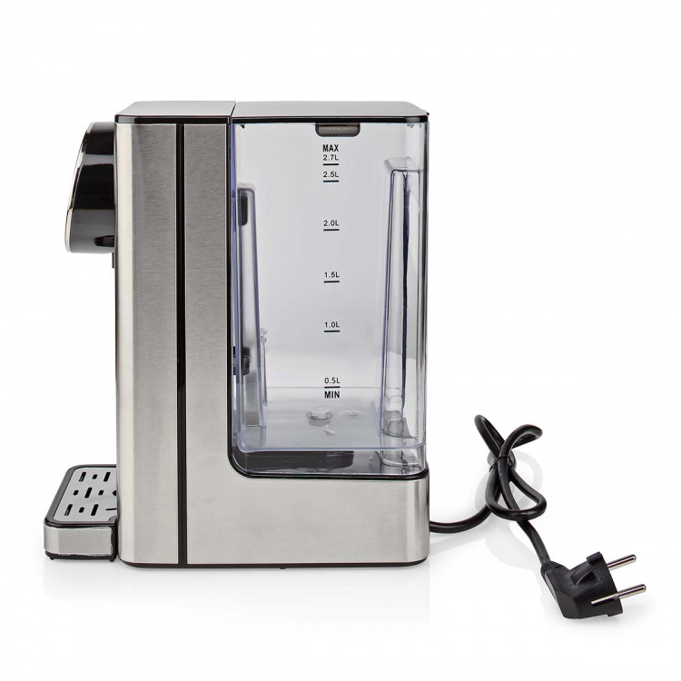 Nedis Heetwaterdispenser | 2600 W | 2.7 l | Aluminium / Zwart Nedis Heetwaterdispenser | 2600 W | 2.7 l | Aluminium / Zwart