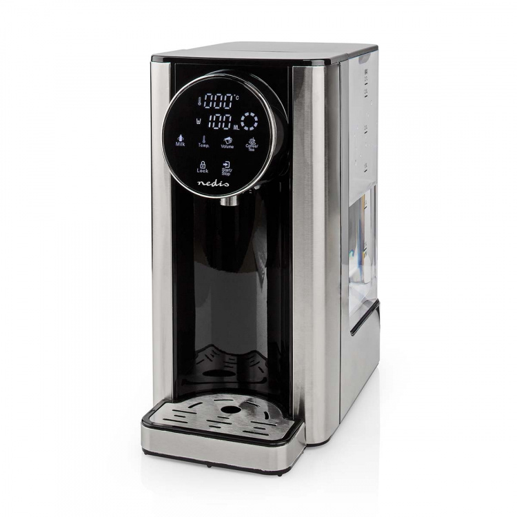 Nedis Heetwaterdispenser | 2600 W | 2.7 l | Aluminium / Zwart Nedis Heetwaterdispenser | 2600 W | 2.7 l | Aluminium / Zwart