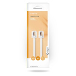 Nedis Telecomkabel | RJ11 Male | RJ11 Male | 10.0 m | Kabel design: Plat | Goud Verguld | Kabeltype: RJ11 | Wit | Doos Nedis Telecomkabel | RJ11 Male | RJ11 Male | 10.0 m | Kabel design: Plat | Goud Verguld | Kabeltype: RJ11 | Wit | Doos