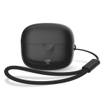 Nedis Volledig Draadloze Oordopjes | Bluetooth® | Maximale batterijduur: 16 uur | Aanraakbediening | Charging case | Draadloze oplaadcase | Ingebouwde microfoon | Ondersteuning voor spraakbesturing | Zwart Nedis Volledig Draadloze Oordopjes | Bluetooth® | Maximale batterijduur: 16 uur | Aanraakbediening | Charging case | Draadloze oplaadcase | Ingebouwde microfoon | Ondersteuning voor spraakbesturing | Zwart