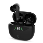Nedis Volledig Draadloze Oordopjes | ANC (Active Noise Cancelling) | Bluetooth® | Maximale batterijduur: 30 uur | Aanraakbediening | Charging case | Draadloze oplaadcase | Ingebouwde microfoon | Ondersteuning voor spraakbesturing | Zwart Nedis Volledig Draadloze Oordopjes | ANC (Active Noise Cancelling) | Bluetooth® | Maximale batterijduur: 30 uur | Aanraakbediening | Charging case | Draadloze oplaadcase | Ingebouwde microfoon | Ondersteuning voor spraakbesturing | Zwart
