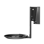 Nedis Speakerbeugel | Geschikt voor: Sonos® Era100 | Wand | 3 kg | Kantelbaar / Zwenken | Kantelbaar | Draaibaar | ABS / Metaal | Zwart