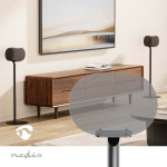 Nedis Speakerbeugel | Geschikt voor: Sonos® Era300 | Standaard | 5 kg | Vast | ABS / Metaal | Zwart Nedis Speakerbeugel | Geschikt voor: Sonos® Era300 | Standaard | 5 kg | Vast | ABS / Metaal | Zwart