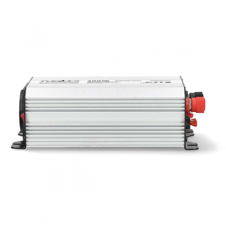 Nedis Omvormer Gemodificeerde Sinusgolf | Ingangsvoltage: 12 V DC | Apparaat stroomoutput: Type F (CEE 7/3) / USB-A | 230 V AC 50 Hz | 300 W | Piekvermogen: 600 W | Accuklemmen + Aansteker | Zilver Nedis Omvormer Gemodificeerde Sinusgolf | Ingangsvoltage: 12 V DC | Apparaat stroomoutput: Type F (CEE 7/3) / USB-A | 230 V AC 50 Hz | 300 W | Piekvermogen: 600 W | Accuklemmen + Aansteker | Zilver