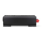 Nedis Omvormer Pure Sinusgolf | Ingangsvoltage: 12 V DC | Apparaat stroomoutput: Type F (CEE 7/3) / USB-A / 1x USB-C™ | 230 V AC 50 Hz | 1000 W | Piekvermogen: 2000 W | Screw Terminal | Zuivere Sinusgolf | Zekering | Zwart