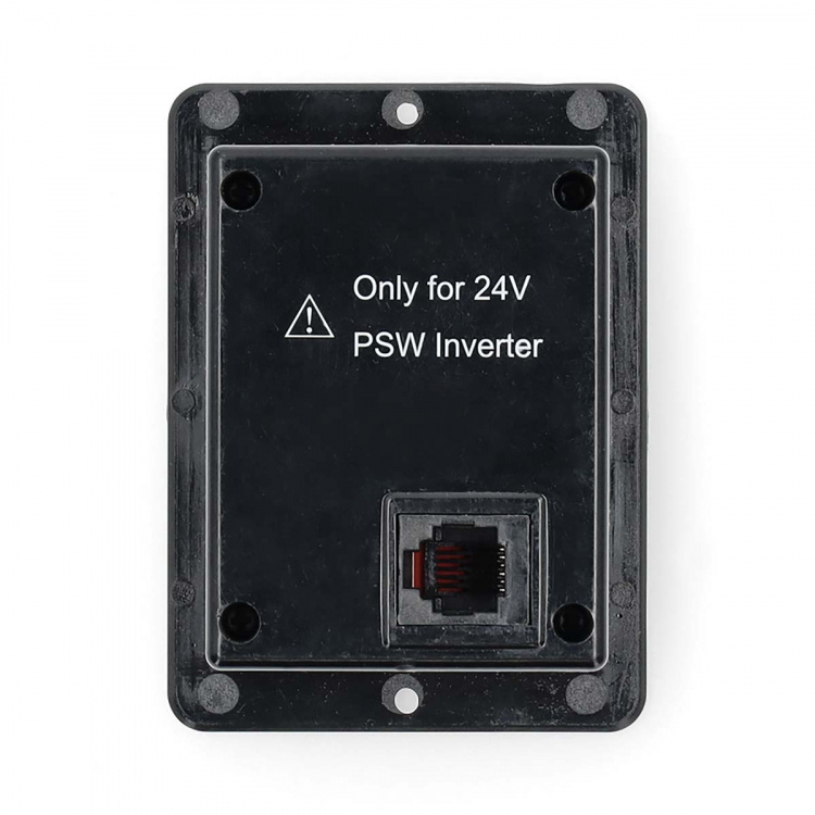 Nedis Omvormer Pure Sinusgolf | Ingangsvoltage: 24 V DC | Apparaat stroomoutput: Type F (CEE 7/3) / USB-A / 1x USB-C™ | 230 V AC 50 Hz | 1000 W | Piekvermogen: 2000 W | Screw Terminal | Zuivere Sinusgolf | Zekering | Zwart