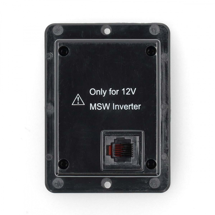 Nedis Omvormer Pure Sinusgolf | Ingangsvoltage: 12 V DC | Apparaat stroomoutput: Type F (CEE 7/3) / USB-A / 1x USB-C™ | 230 V AC 50 Hz | 2000 W | Piekvermogen: 4000 W | Screw Terminal | Zuivere Sinusgolf | Zekering | Zwart