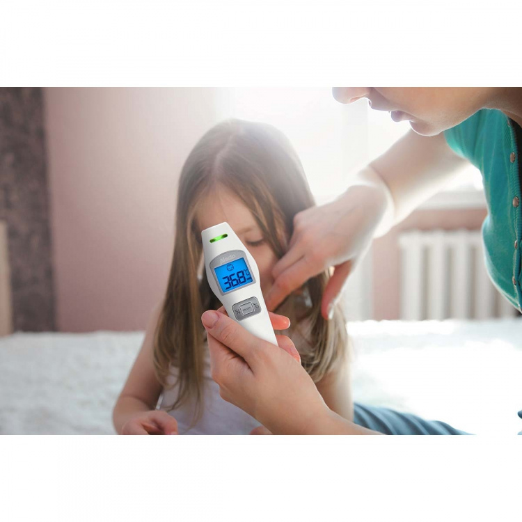 Alecto BC-37 Voorhoofdthermometer infrarood wit