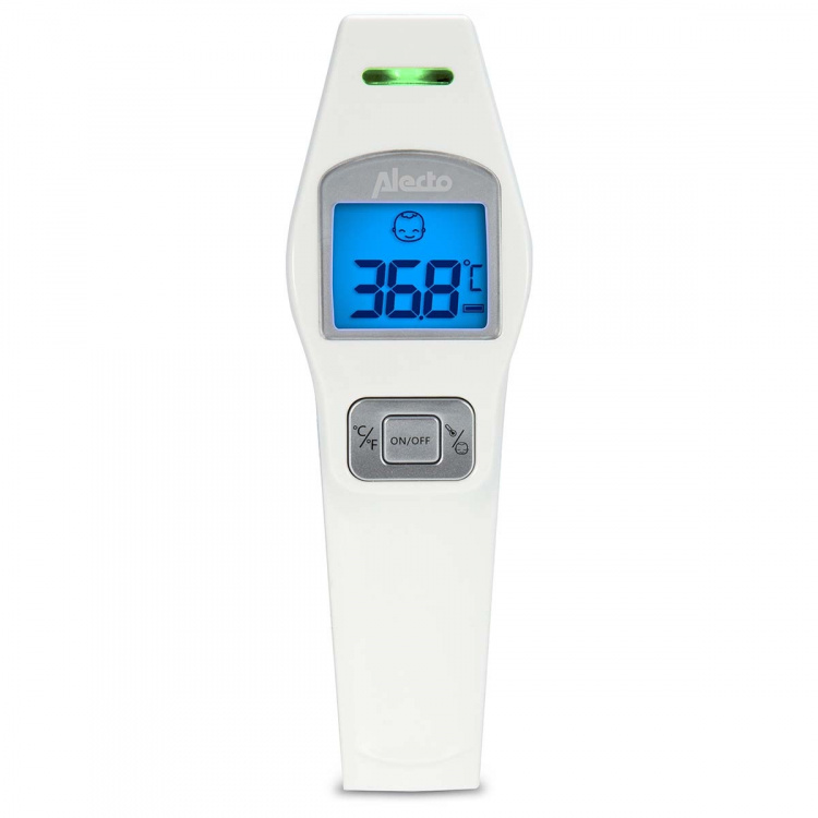 Alecto BC-37 Voorhoofdthermometer infrarood wit