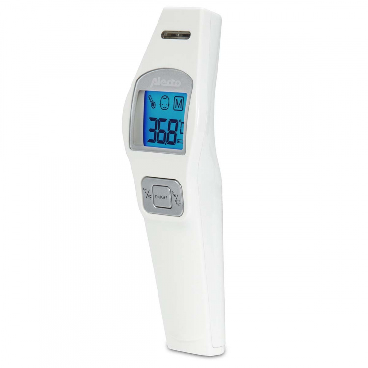 Alecto BC-37 Voorhoofdthermometer infrarood wit