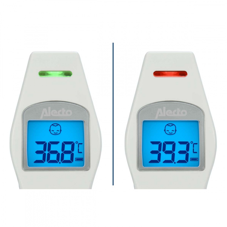 Alecto BC-37 Voorhoofdthermometer infrarood wit