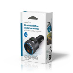 Nedis FM-Audiotransmitter voor Auto | Gefixeerd | Handenvrij bellen / Luidsprekerfunctie | 1 