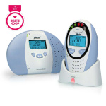 Alecto DBX-88 ECO Full Eco DECT babyfoon met display wit/blauw