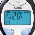 Alecto DBX-88 ECO Full Eco DECT babyfoon met display wit/blauw