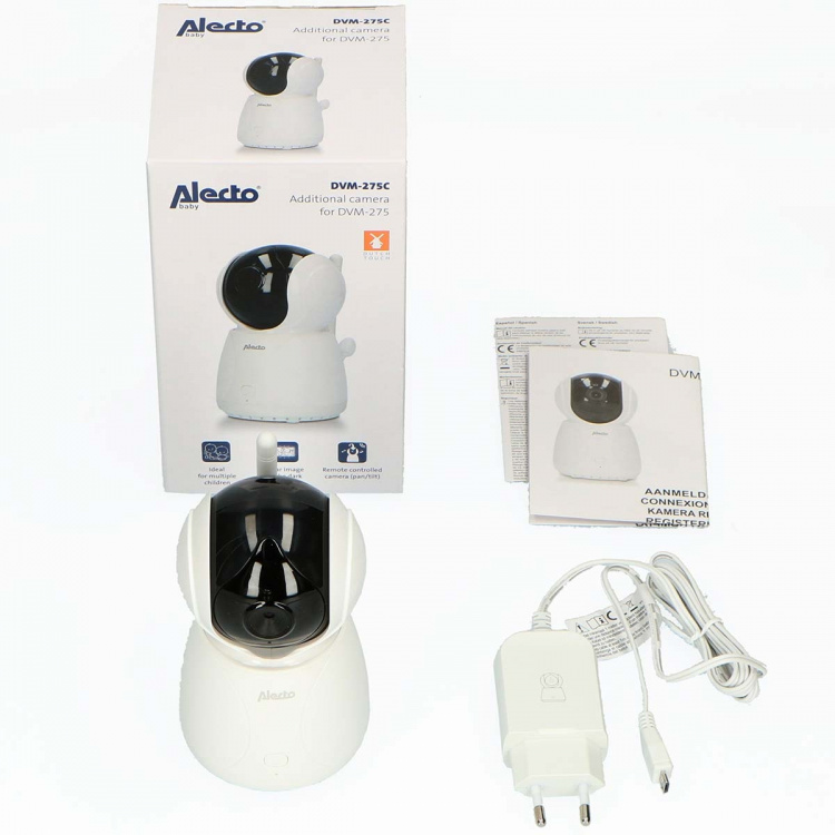 Alecto DVM-275C - Extra camera voor DVM-275 wit