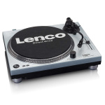 Lenco L-3809ME Direct drive platenspeler met USB / PC Codering Metallic blauw