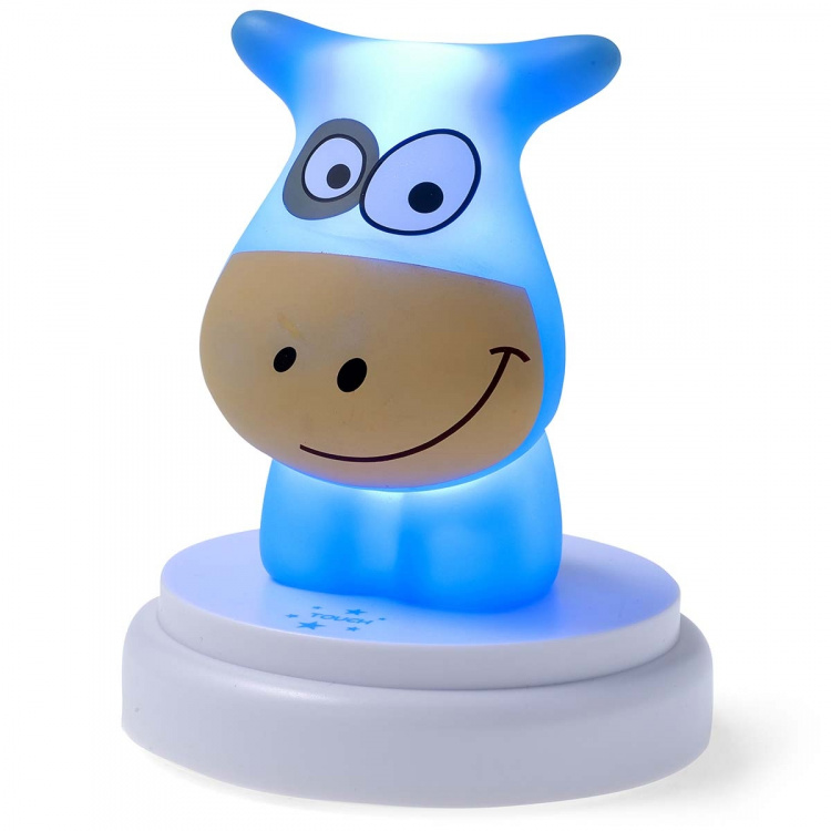 Alecto NAUGHTY COW LED nachtlampje koe blauw
