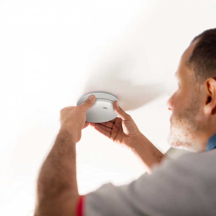 Alecto Design rookmelder met 10 jaar batterij 2-pak Wit Alecto Design rookmelder met 10 jaar batterij 2-pak Wit