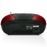 Lenco Draagbare FM-radio CD- en USB-speler Rood