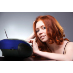 Lenco Draagbare FM-radio CD- en USB-speler Blauw