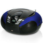 Lenco Draagbare FM-radio CD- en USB-speler Blauw