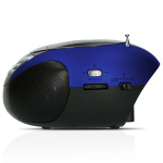 Lenco Draagbare FM-radio CD- en USB-speler Blauw