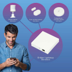 Alecto Aansluitpunt voor Zigbee sensoren op netwerk/internet Alecto Aansluitpunt voor Zigbee sensoren op netwerk/internet