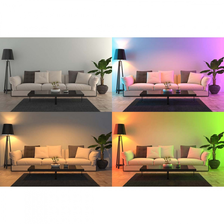 Alecto Smart LED kleurenlamp met Wi-Fi E27 9W