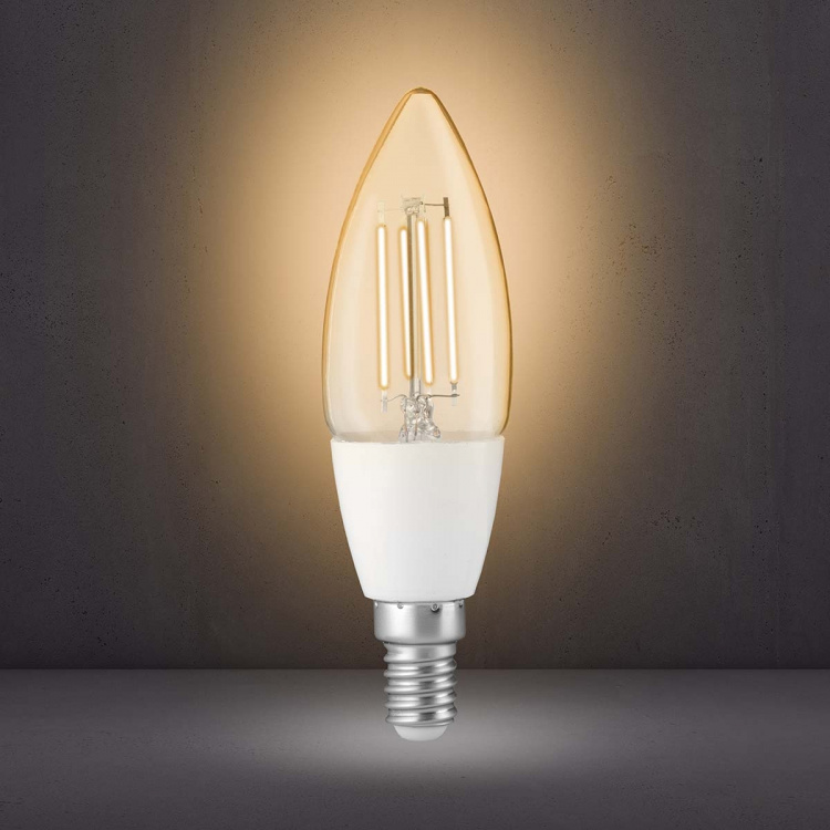 Alecto Slimme filament LED-lamp met Wi-Fi