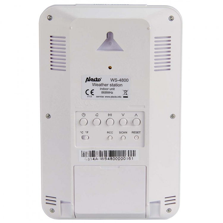 Alecto Professioneel weerstation met draadloze sensor wit