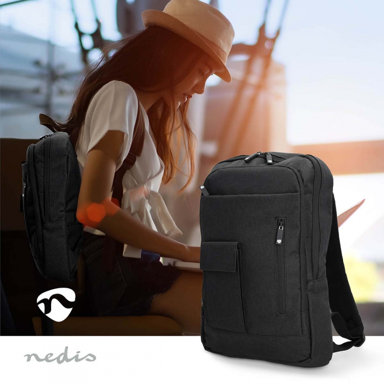 Nedis Notebook-rugzak | 10 - 16  Nedis Notebook-rugzak | 10 - 16