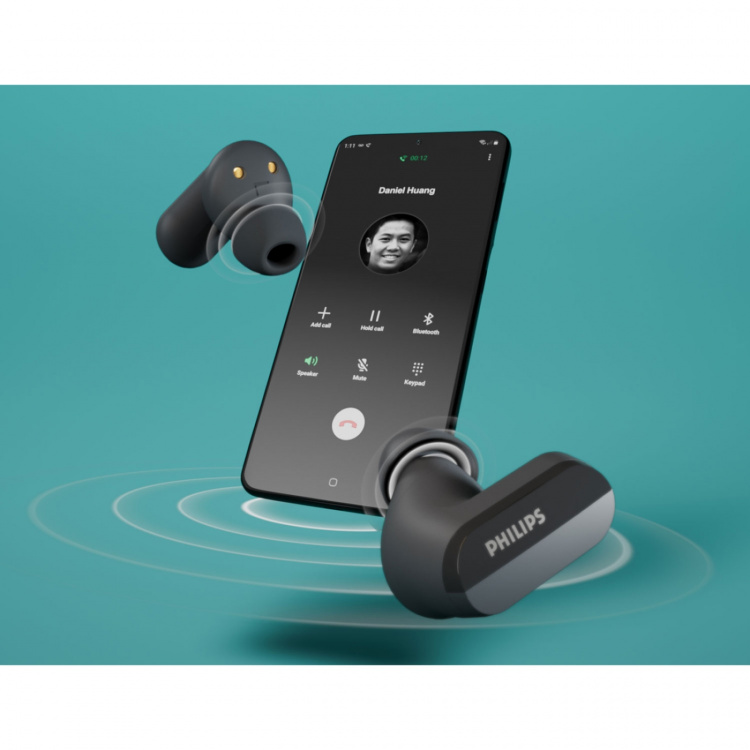 Philips True Wireless In Ear Hörlurar - TAT3508BK