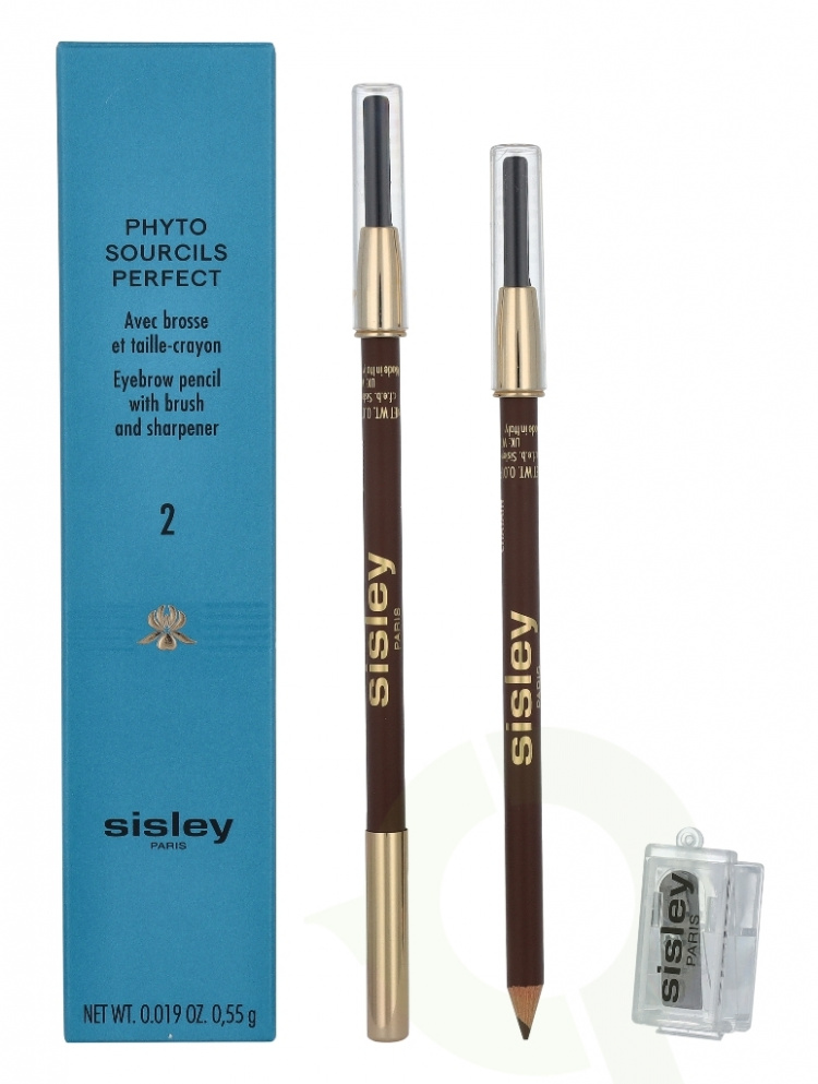 Sisley Phyto Sourcils Perfect Eyebrow Pencil 0.55 g #2 Chatain - With Brush And Sharpener