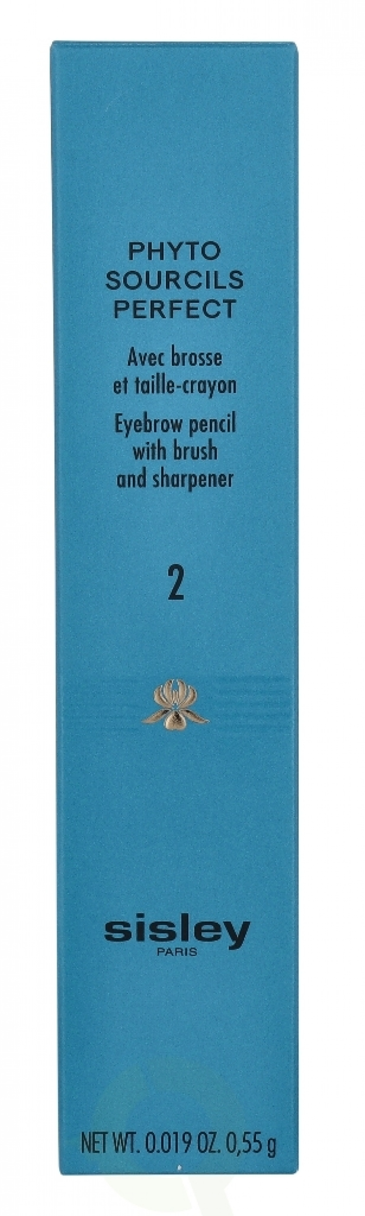 Sisley Phyto Sourcils Perfect Eyebrow Pencil 0.55 g #2 Chatain - With Brush And Sharpener