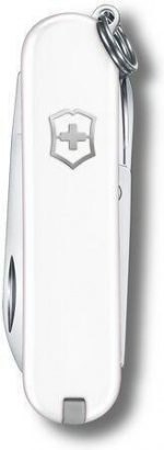 Victorinox Classic SD Falling Snow multitool, white