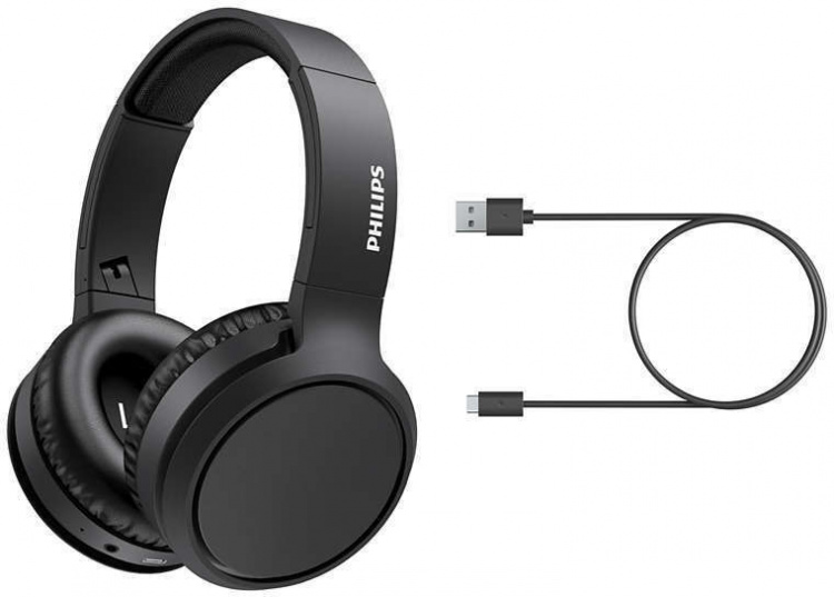 Philips H5205 wireless headphones, black