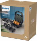 Philips 5000-serie HD2350/80 smörgåsgrill Philips 5000-serie HD2350/80 smörgåsgrill
