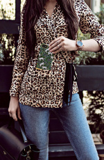 Richmond & Finch iPhone 7/8/SE2 hoesje, groen luipaard Richmond & Finch iPhone 7/8/SE2 hoesje, groen luipaard