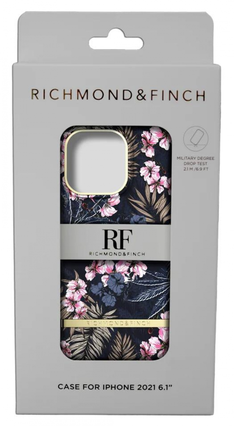 Richmond & Finch iPhone 13 Pro Freedom Case, Bloemenjungle Richmond & Finch iPhone 13 Pro Freedom Case, Bloemenjungle