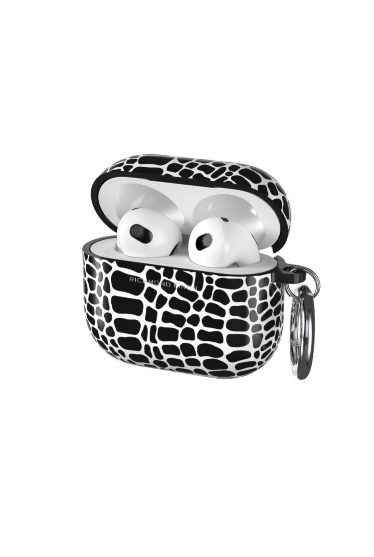 Richmond & Finch AirPods Gen. 3 hoesje, zwart Croc Richmond & Finch AirPods Gen. 3 hoesje, zwart Croc