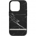 Richmond & Finch iPhone 14 Pro hoesje, zwart marmer