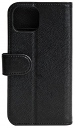 Essentials iPhone 12 mini PU wallet, 3 cards, Black