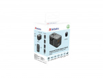 Verbatim UTA-06 GaN III Universal Travel Adapter with 2 x USB-C PD