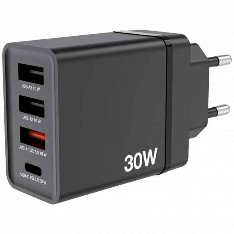 Verbatim CHR-30EU1 USB Charger 30W with 1 x USB-C® PD 20W