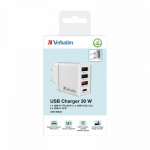 Verbatim CHR-30EU2 USB Charger 30W with 1 x USB-C® PD 20W