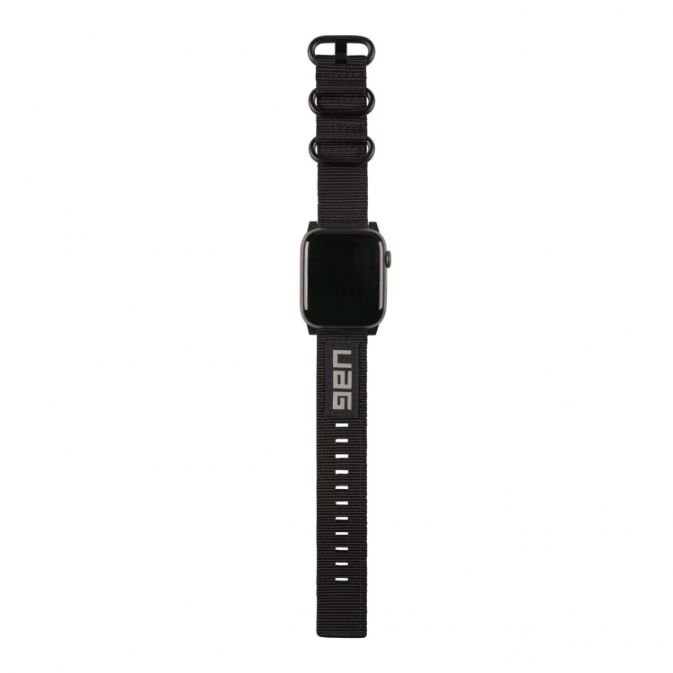 Urban Armor Gear Apple Watch 45/44/42mm Nato Eco Strap, Black