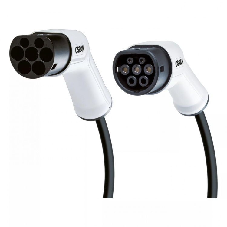 Osram EV-Charge cable 5m, Type 2 to Type 1, 1 Phase 32A